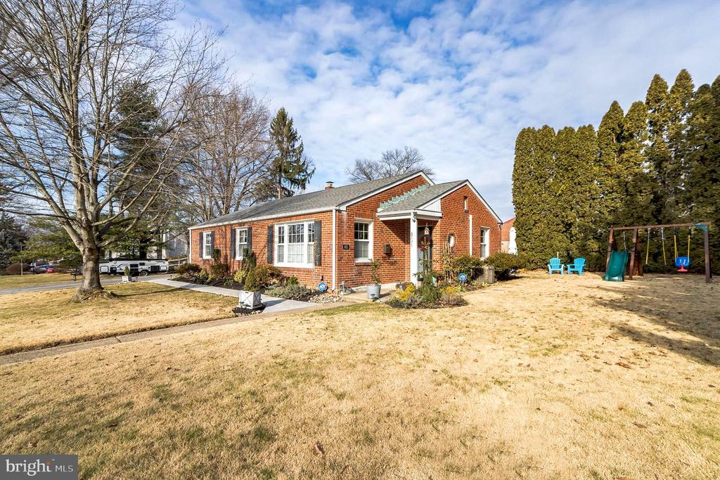 Welcome to Hunters Lane in Oreland. A walkable, family-friendly neighborhood, close to everything. If you are looking for a house that is move-in ready, recently updated, and very well-maintained- look no further. This home will not last. As you drive up to this beautiful brick rancher, enjoy a professionally landscaped property surrounded by a lawn that transforms into a stunning soft green grass in the spring and summer. Open your front door to ample natural light in the large living room. This three bedroom and two full bathroom house will surprise you with spacious rooms and deep closet space.  The recently renovated kitchen interior features a soft monochromatic palette with all updated appliances. The peaceful four season room includes a newly installed ductless split unit that provides energy-efficient heating and cooling all year round, allowing you to sit, relax and admire your spacious yard. The house includes a garage and a brand new Amish-made shed for storage. Central A/C, roof, garage door, and water heater are only 2 years old. The gas boiler is regularly maintenanced. Convenient to the train station, 309 and the turnpike, grocery stores, schools, and libraries. ** Seller is a licensed PA Real Estate Agent**