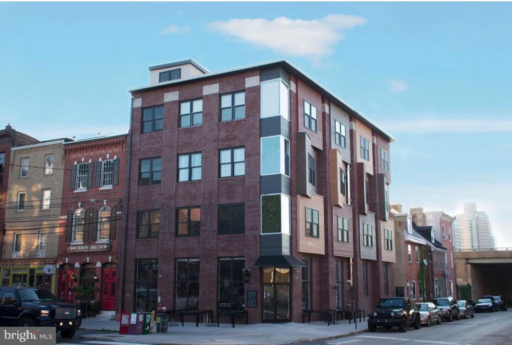 Now you can call the hottest location in Northern Liberties home! This newer construction unit delivers everything you could ever want. Hardwood flooring throughout the open living and dining room space showcasing the modern kitchen, featuring stainless steel appliances, quartz counter-tops & pendant lighting. The bedrooms are filled with natural light, hardwood flooring and ceiling fan. Discover the full bathroom, with its designer tile flooring, modern vanity and large frameless glass enclosed shower. Washer and dryer included in the unit. Shared rooftop to enjoy the city views. This hot spot is just mere steps away from a variety of great restaurants, cafes and shopping.
